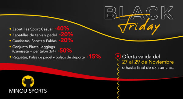 ¡Primer Black Friday de Minou Sports!
