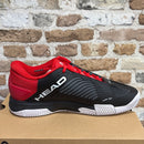 Zapatilla Head Revolt Pro 4.5 Clay de Hombre Negro y Rojo