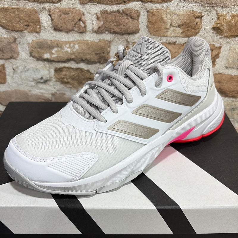 Zapatillas Adidas CourtJam Control de Mujer Blancas