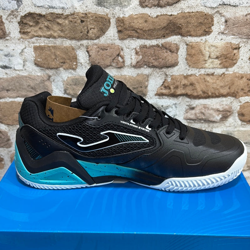 Zapatillas Joma Set 2501 Negras y Celestes de Hombre