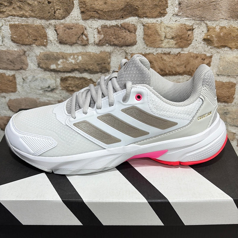 Zapatillas Adidas CourtJam Control de Mujer Blancas
