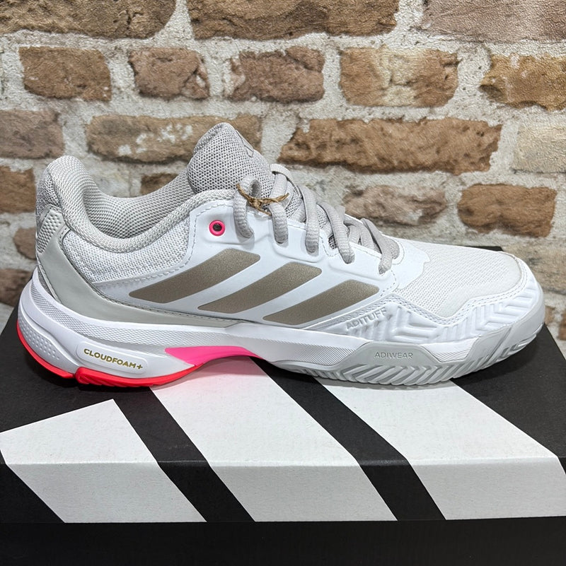 Zapatillas Adidas CourtJam Control de Mujer Blancas