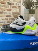 Zapatillas Set Men 26 Clay Hombre Blanco Negro Amarillo