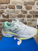 Zapatilla Joma Master 1000 Jr 26 Clay Junior Blanco Amarillo Claro