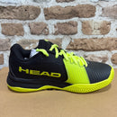 Zapatillas Head Revolt Pro 4.0 Clay JR Negro y Amarillo Flúor