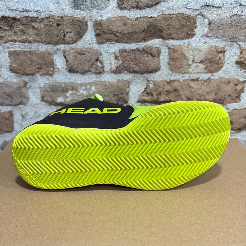 Zapatillas Head Revolt Pro 4.0 Clay JR Negro y Amarillo Flúor