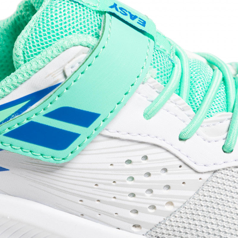 Zapatilla Babolat Pulsion All Court Kid Blanco Verde Claro