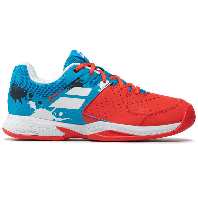 Zapatilla Babolat Pulsion All Court JR Rojo y Azul