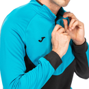 Joma Sudadera Essential 1/2 Turquesa y Negro