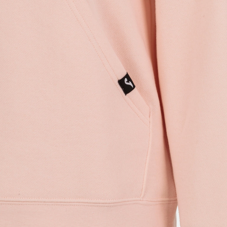 Joma sudadera con capucha de mujer montana rosa claro