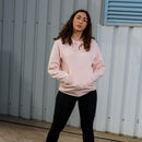 Joma sudadera con capucha de mujer montana rosa claro