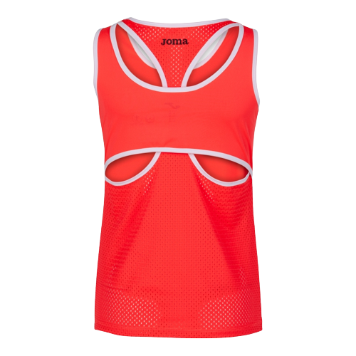 Joma Camiseta Tirantes Break Coral Flúor