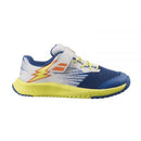 Zapatilla Babolat Pulsion All Court Kid Marino y Amarillo