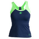 Camiseta Black Crown By Marta Marrero Azul Marino y Verde