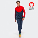 Joma Sudadera Essential 1/2 Cremall Rojo/Marino