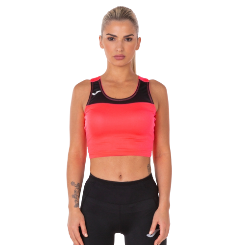 Joma Top de Tirantes Race Coral/Negro