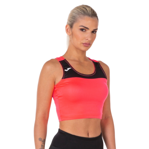 Joma Top de Tirantes Race Coral/Negro