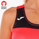 Joma Top de Tirantes Race Coral/Negro