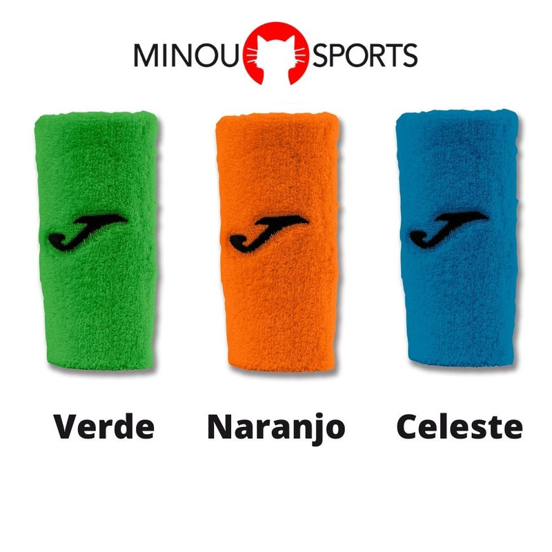 Muñequeras grandes de colores Joma