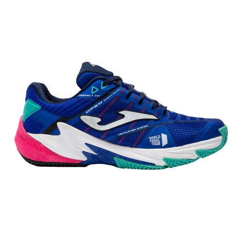 Zapatilla Joma T. Open 2204 Azul y Turquesa