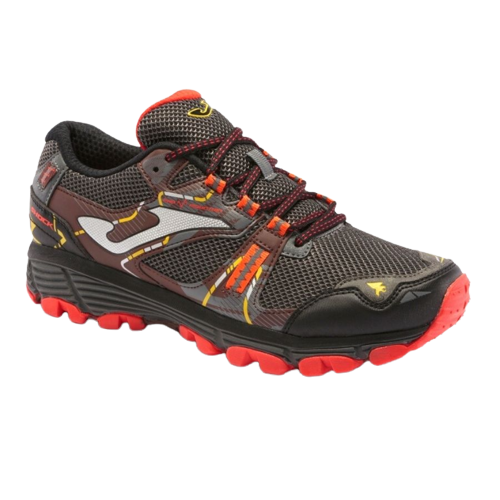 Zapatilla Joma Shock de Hombre 2112 Gris y Naranja