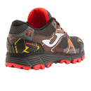 Zapatilla Joma Shock de Hombre 2112 Gris y Naranja