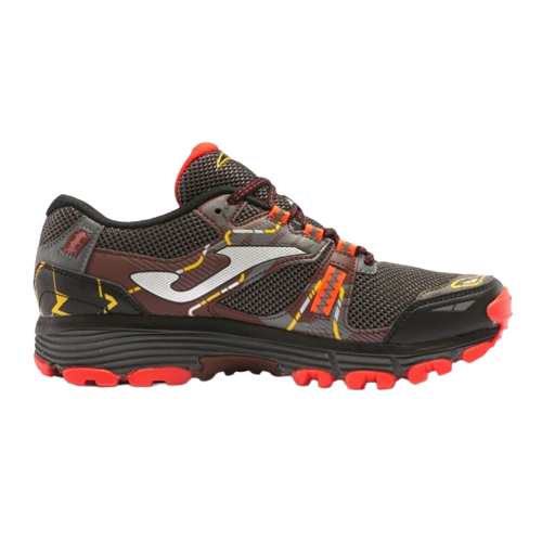 Zapatilla Joma Shock de Hombre 2112 Gris y Naranja