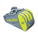 Paletero Head Core Padel Comi Flúor y Gris