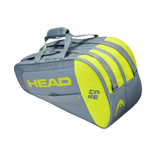 Paletero Head Core Padel Comi Flúor y Gris