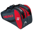 Paletero Head Core Padel Combi Rojo y Gris Oscuro